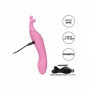 Vibratore vaginale in silicone doppio stimolatore vibrante clitoride dildo anale