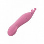 Vibratore vaginale in silicone doppio stimolatore vibrante clitoride dildo anale