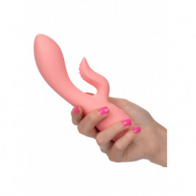 Vibratore rabbit in silicone morbido stimola clitoride dildo vibrante vaginale