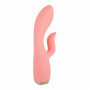 Vibratore rabbit in silicone morbido stimola clitoride dildo vibrante vaginale