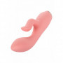 Vibratore rabbit in silicone morbido stimola clitoride dildo vibrante vaginale