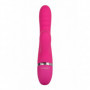 Vibratore doppio in silicone morbido doppio dildo vaginale succhia clitoride sex