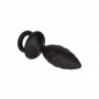 Plug anale in silicone kit dilatatore butt in silicone mini maxi set dildo black