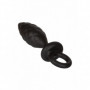 Plug anale in silicone kit dilatatore butt in silicone mini maxi set dildo black