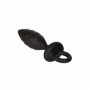 Plug anale in silicone kit dilatatore butt in silicone mini maxi set dildo black
