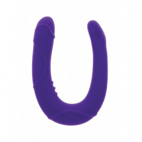 Fallo doppia penetrazione in silicone realistico dildo vaginale anale piccolo