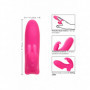 Vibratore rabbit da dito in silicone stimolatore vibrante vaginale clitoride sex