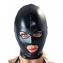 Maschera integrale bondage sexy mask per giochi sadomaso accessorio fetish bdsm