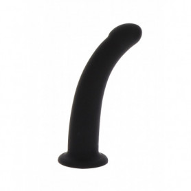 Fallo in silicone realistico con ventosa dildo vaginale anale indossabile black