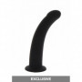 Fallo in silicone realistico con ventosa dildo vaginale anale indossabile black