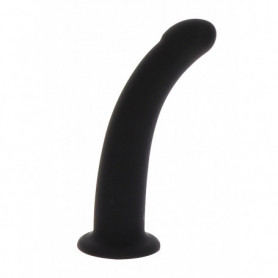 Fallo vaginale anale in silicone realistico dildo indossabile con ventosa black