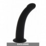 Fallo vaginale anale in silicone realistico dildo indossabile con ventosa black