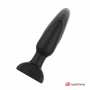 Plug anale piccolo vibratore dilatatore in silicone morbido mini dildo a sfere