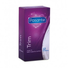 Preservativi Pasante Trim 12 pz profilattici maschili lubrificati