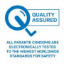 Preservativi Pasante uomo profilattici aromatizzati fragola 144 pz