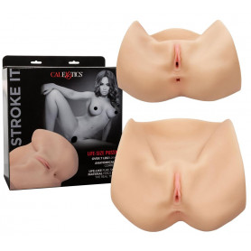 Masturbatore maschile realistico stimolatore per pene uomo ano vagina finta sex