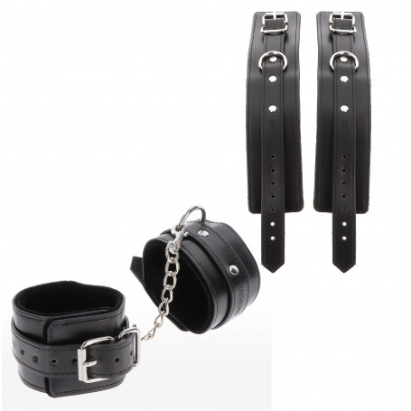 Manette per caviglie bondage sexy cavigliere costrittivo sadomaso fetish bdsm