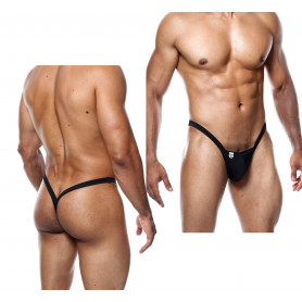 Perizoma intimo uomo sexy mutanda a vita bassa G string tanga nero micro slip