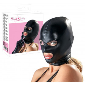Maschera integrale bondage sexy mask per giochi sadomaso accessorio fetish bdsm