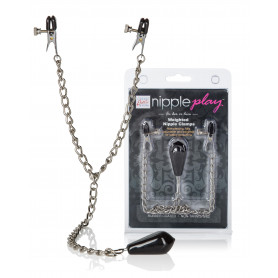 Pinze per capezzoli bondage sexy accessorio fetish nipple clamps giochi sadomaso