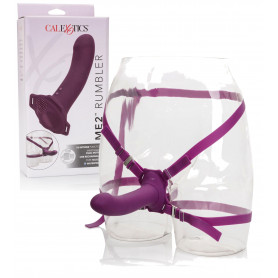 Vibratore indossabile in silcone realistico dildo vaginale anale fallo vibrante