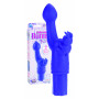 Vibratore rabbit dildo vibrante in silicone doppio stimolatore vagina clitoride