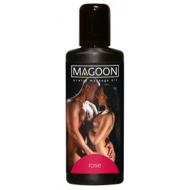 Olio professionale per massaggio erotico gel lubrificante intimo profumo di rosa