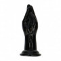 Mano per fisting fallo enorme realistico vaginale anale dildo grosso liscio nero