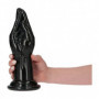 Mano per fisting fallo enorme realistico vaginale anale dildo grosso liscio nero
