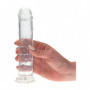 Fallo vaginale anale realistico dildo jelly pene finto piccolo con ventosa 6,5"