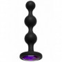 Plug anale con pietra dilatatore in silicone morbido mini dildo fallo a sfere