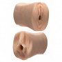 Masturbatore maschile pussy toys massaggiatore per pene doppia vagina realistica