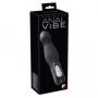 Vibratore anale dildo liscio vibrante in silicone realistico fallo morbido black