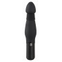 Vibratore anale dildo liscio vibrante in silicone realistico fallo morbido black