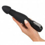 Vibratore anale dildo liscio vibrante in silicone realistico fallo morbido black