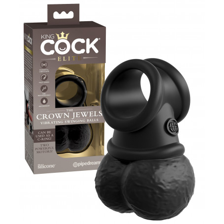 Testicoli vibranti in silicone per dildo vibratore indossabile vaginale anale