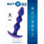 ButtPlug vibrante dildo a perline stimolatore anale fallo dilatatore in silicone