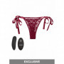 Perizoma in pizzo con vibratore Remote Control Lace Thong Set