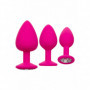 Plug anale Cheeky Gems 3 Pcs