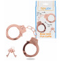 Manette bondage sexy polsini in metallo per giochi sadomaso hand cuffs fetish