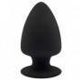 Plug anale in silicone dual density dilatatore maxi butt liscio dildo morbido XL