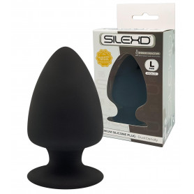 Plug anale in silicone dual density dilatatore maxi butt liscio dildo morbido XL