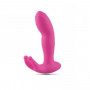 Vibratore vaginale per punto G clitoride doppio dildo vibrante in silicone reale