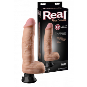 Vibratore vaginale anale dildo vibrante fallo realistico con ventosa e testicoli