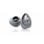 Butt plug in metallo mini dilatatore anale con pietra a cuore piccolo fallo sexy