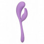 Vibratore vaginale rabbit stimolatore clitoride dildo vibrante in silicone viola