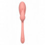 Vibratore rabbit fallo doppio vaginale dildo in silicone stimolatore clitoride