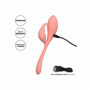 Vibratore rabbit fallo doppio vaginale dildo in silicone stimolatore clitoride