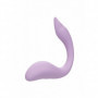 Vibratore in silicone doppia stimolazione vaginale e clitoridea dildo vibrante