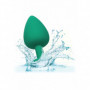 Set dilatatore anale in silicone kit buttplug mini max fallo con gioiello chiaro